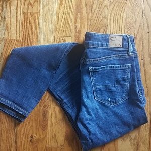 Dark American Eagle skinny jeans